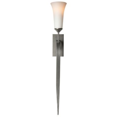 Sweeping Taper Wall Sconce With Glass by Hubbardton Forge - Starlight Lighting USA and Canada